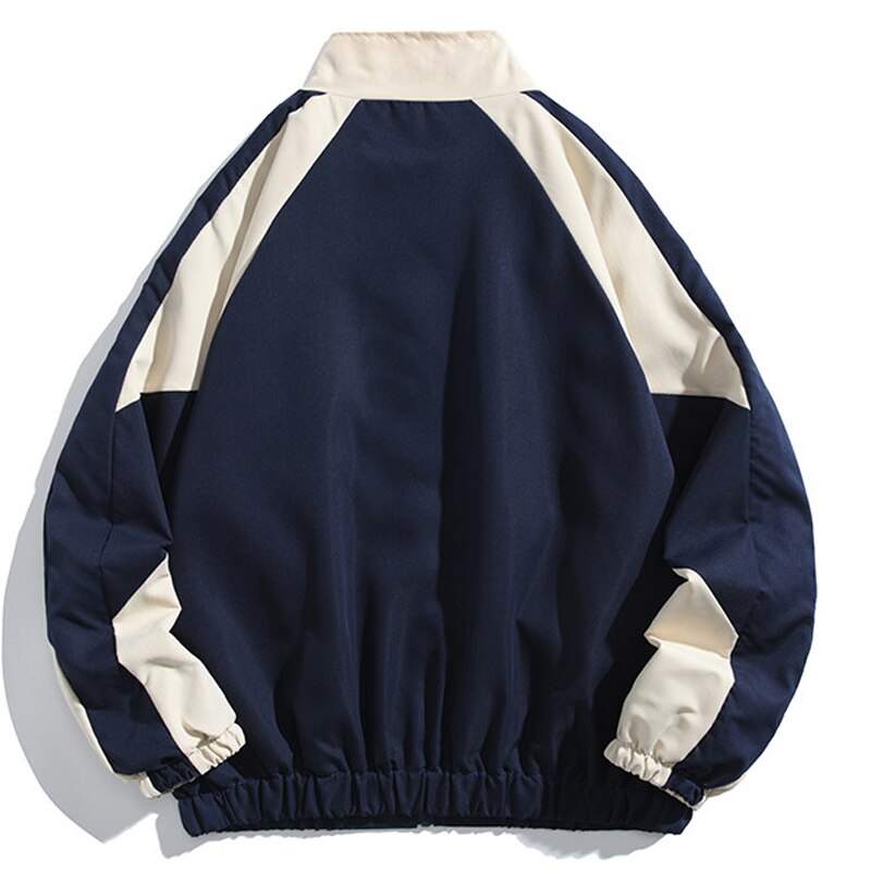 Giacca varsity Harajuku Windbreaker giapponese
