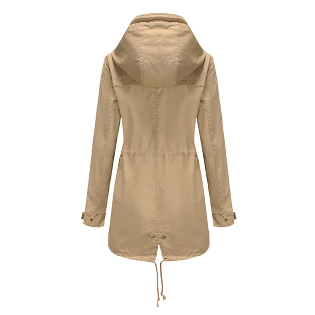 Giacca impermeabile da donna classica ed elegante per esterni | Perfetta per attività all'aperto