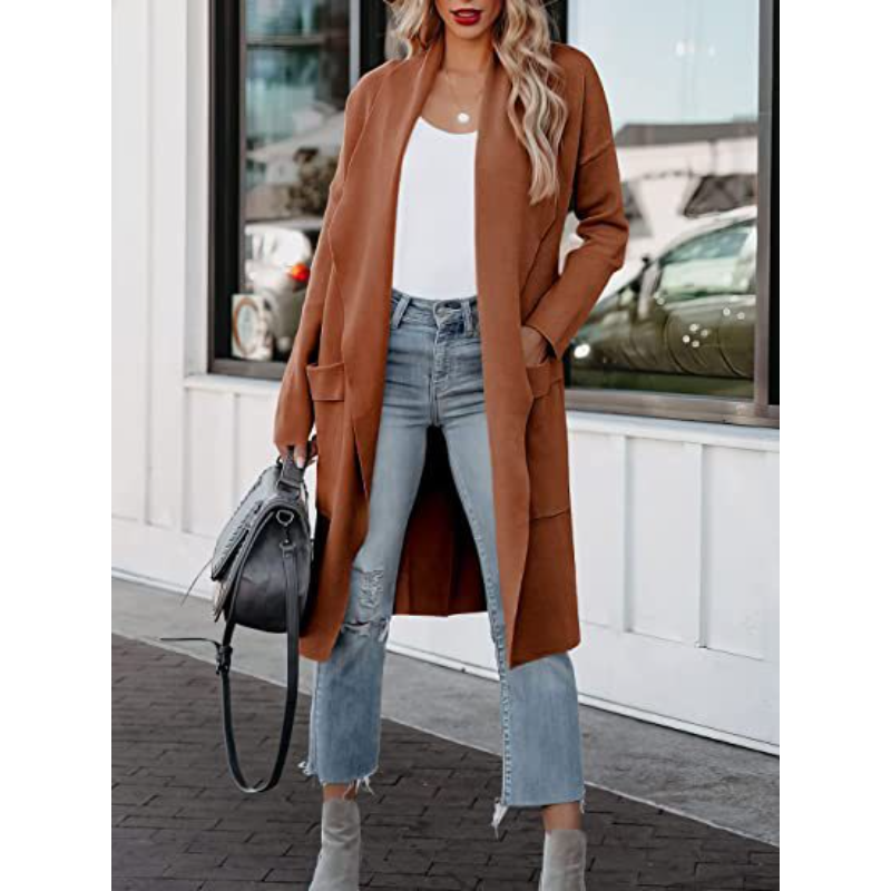 Roseline Cappotto grande di lana Croce Confine Cappotto