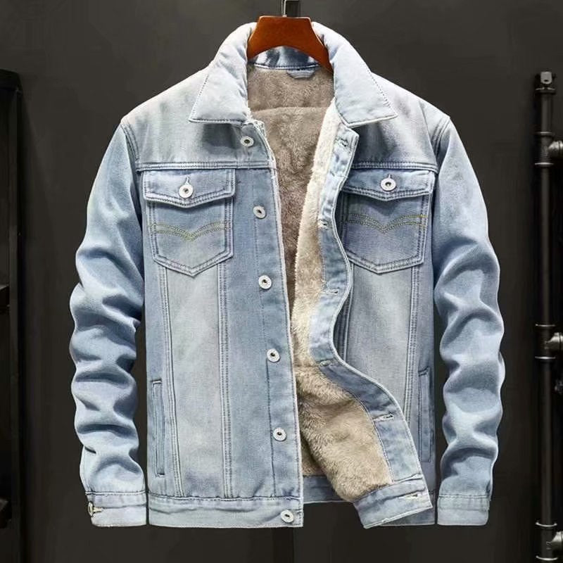 Veste en jean pour hommes – Élégante, confortable et polyvalente