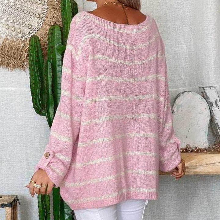Carey - Pull rétro rayé