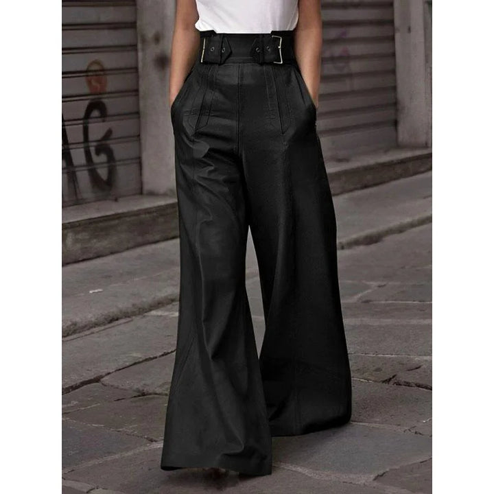 Riya - Pantalon évasé taille haute pour streetwear