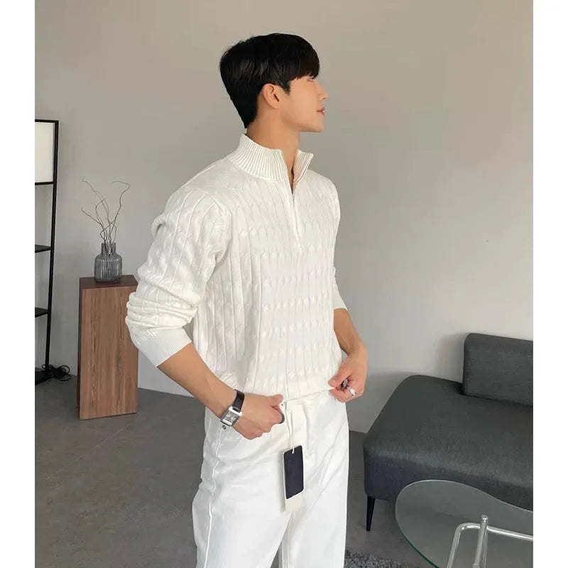 Miguel - pull demi-zip tendance pour hommes