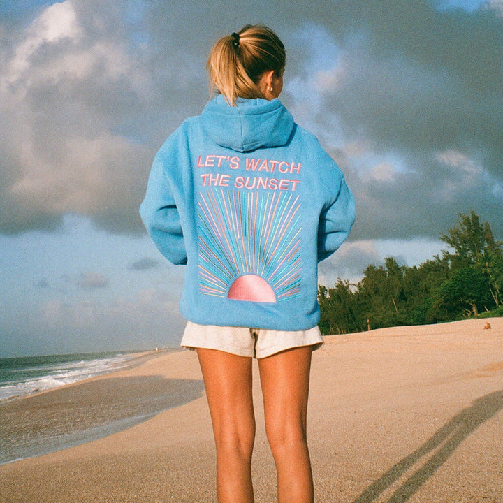 Sweat à capuche Relaxed Vibes – élégant, confortable et parfait pour des moments détendus