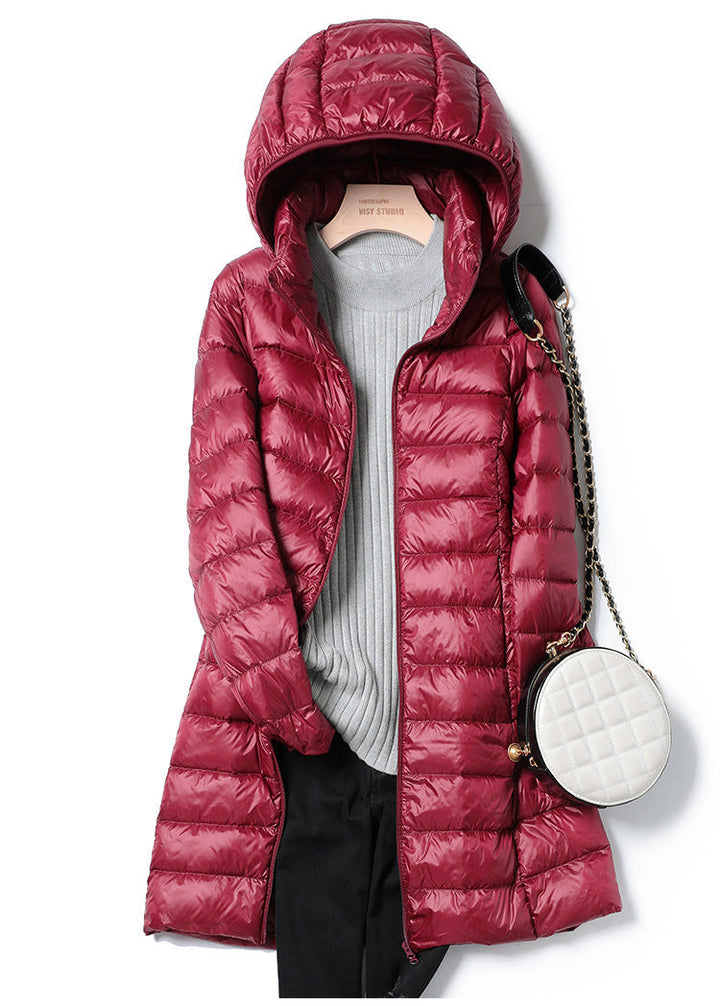Parka invernale lungo imbottito alla moda per donne | Ideale per l'inverno