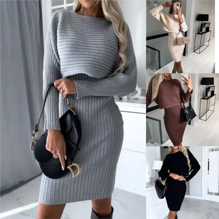 Mila - Ensemble deux pièces (robe + pull)