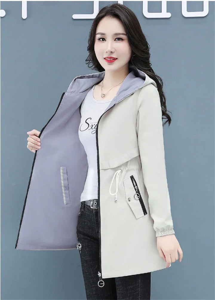 WOLF longue veste coupe-vent
