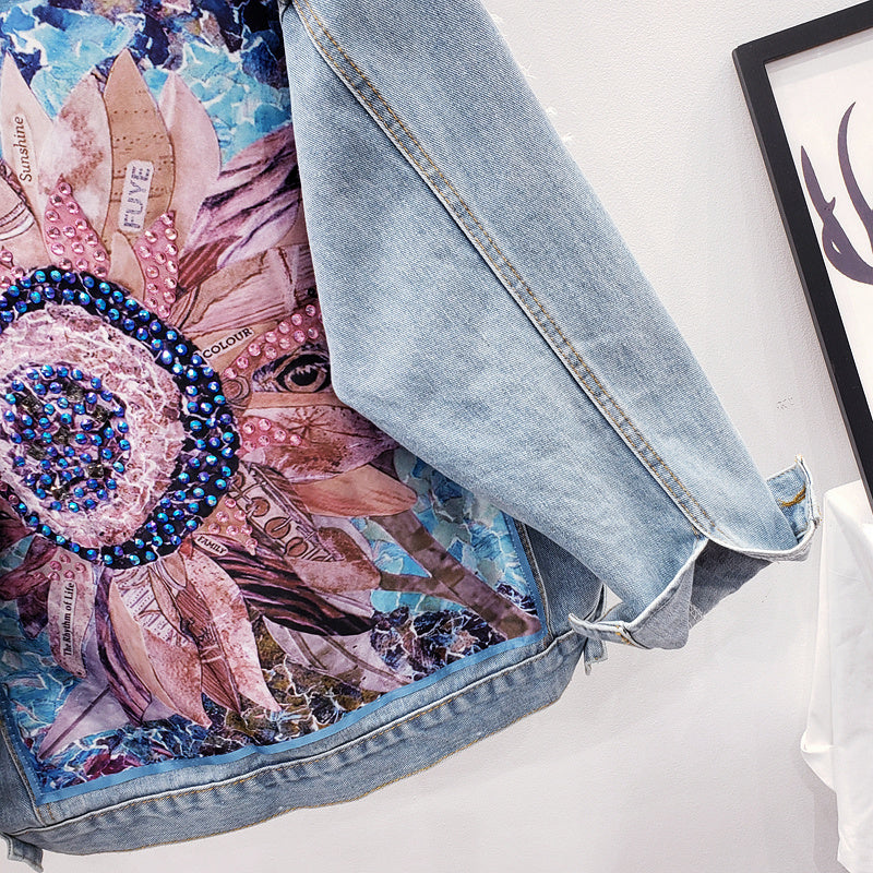 Oversized Jeans jacke