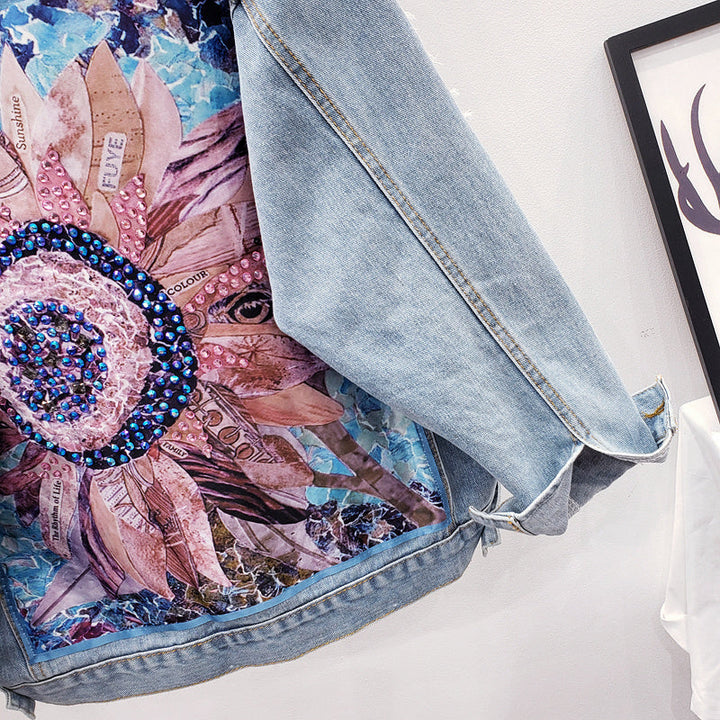 Oversized Jeans jacke