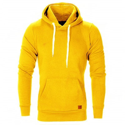 Dudley - sweat à capuche pour homme - avec poche kangourou et cordon blanc