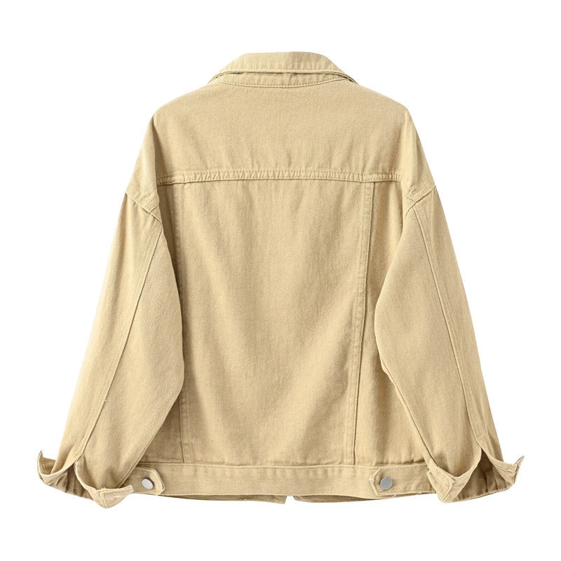 Chelsea - veste en jean vintage décontractée