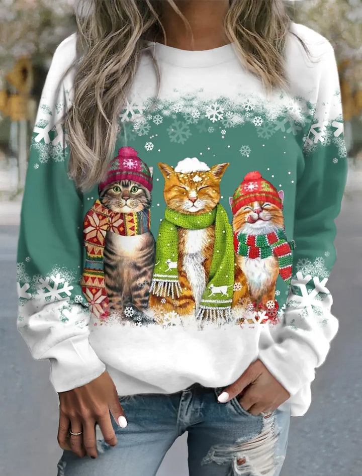 Arleth - Pullover with Christmas motif