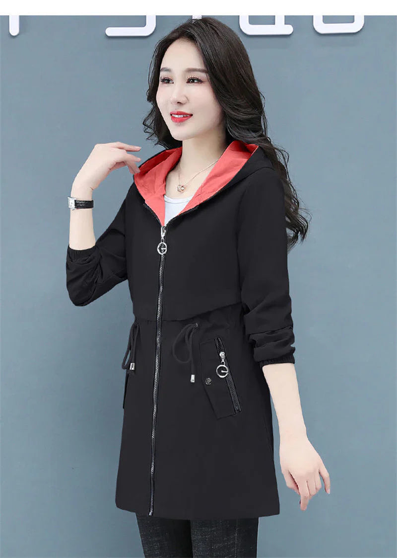 WOLF longue veste coupe-vent