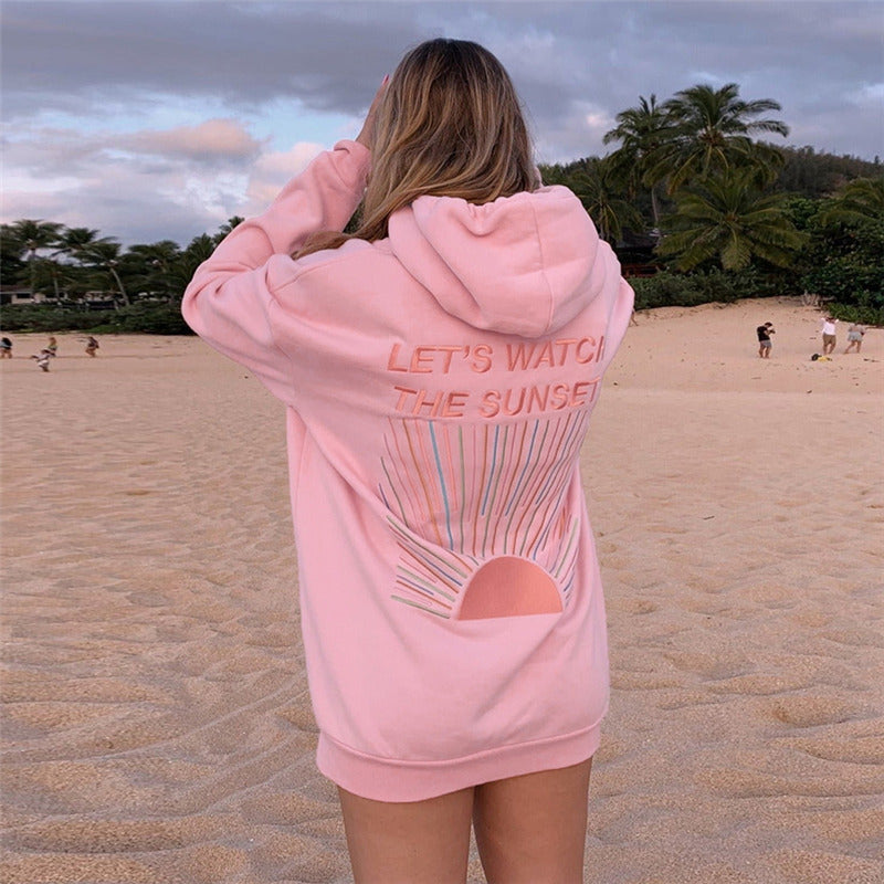 Sweat à capuche Relaxed Vibes – élégant, confortable et parfait pour des moments détendus