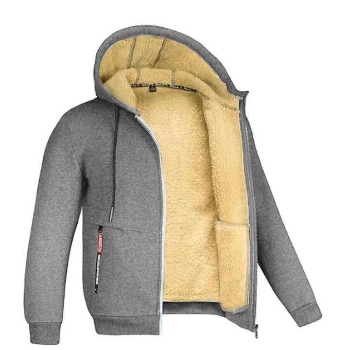 Damien | Cozy men's winter outdoor jacket with hood