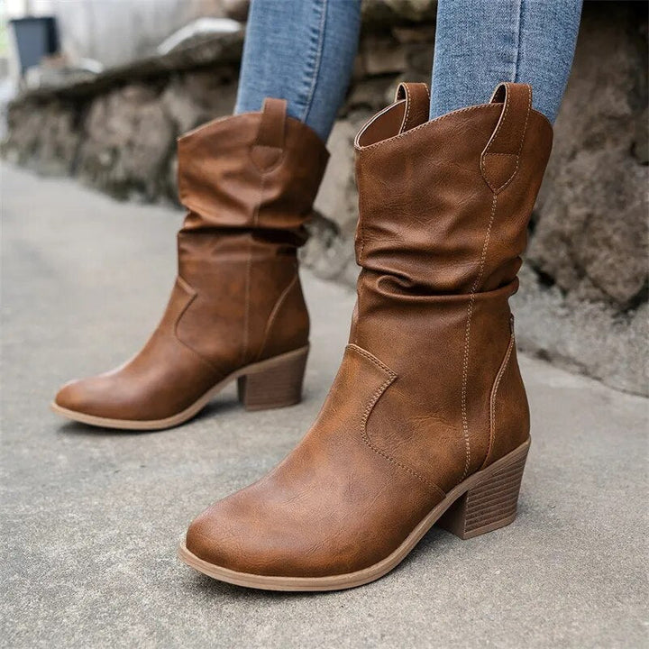 Annalise - Bottes Wester pour femmes - Bohème - Festif