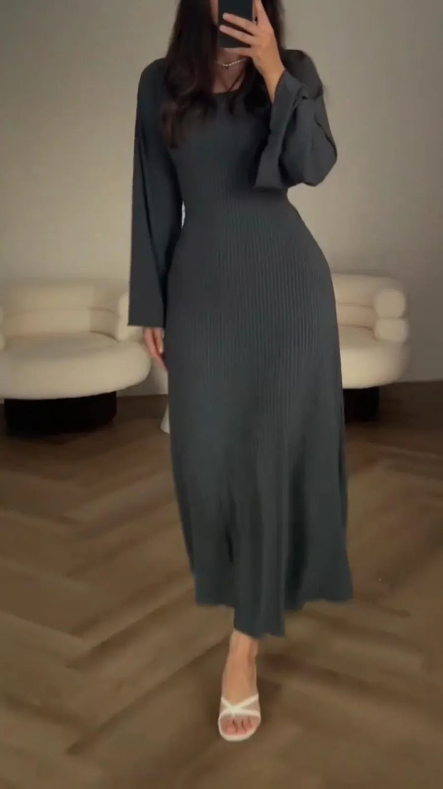 Salma - Elegantes Bodycon Maxikleid