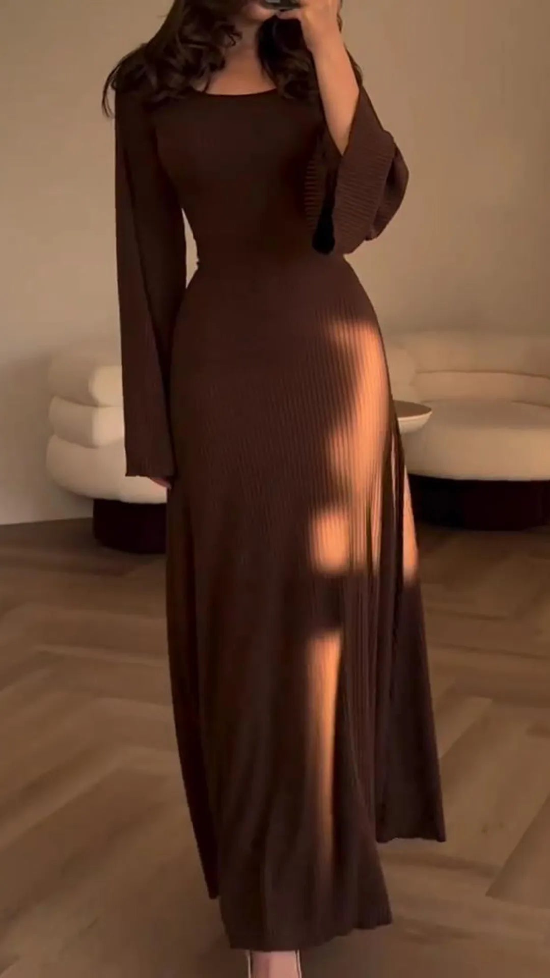 Salma - Elegantes Bodycon Maxikleid