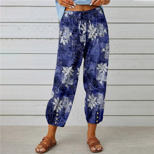FINJA - Pantalon avec taille élastique