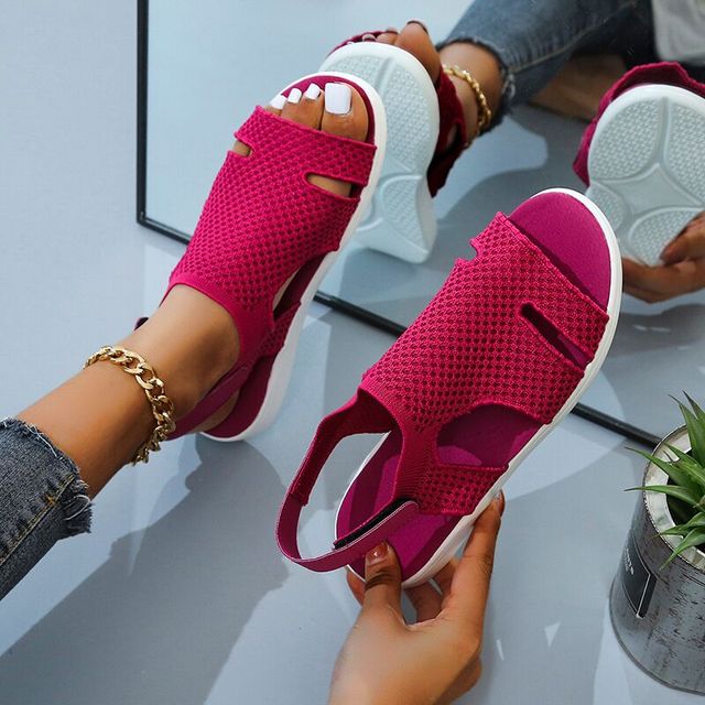 CELIA - Orthopedic sandals with open toes