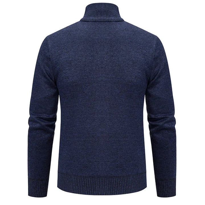 Isreal - Gilet en tricot avec fermeture éclair pour hommes