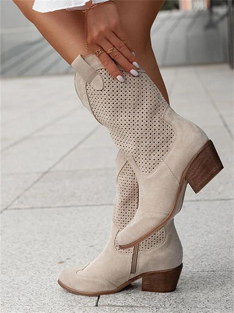 Pam - Bottes de cowboy respirantes pour femmes