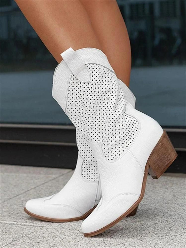 Pam - Bottes de cowboy respirantes pour femmes