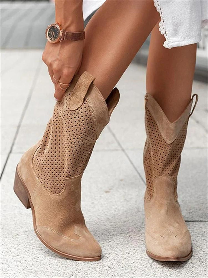 Pam - Bottes de cowboy respirantes pour femmes