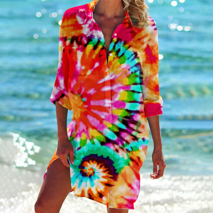 Catherine - Vestito camicia estivo