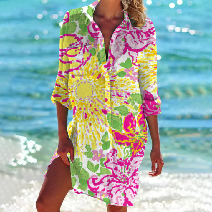 Catherine - Vestito camicia estivo
