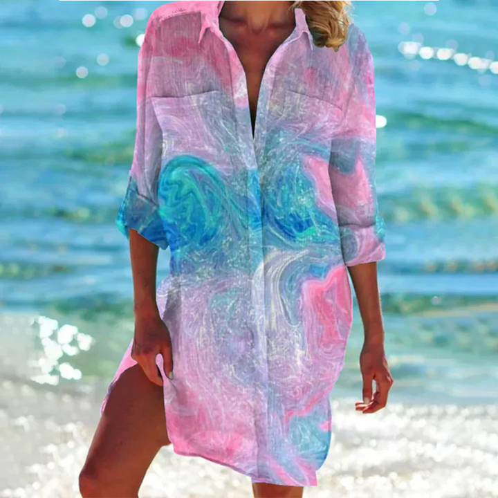 Catherine - Vestito camicia estivo