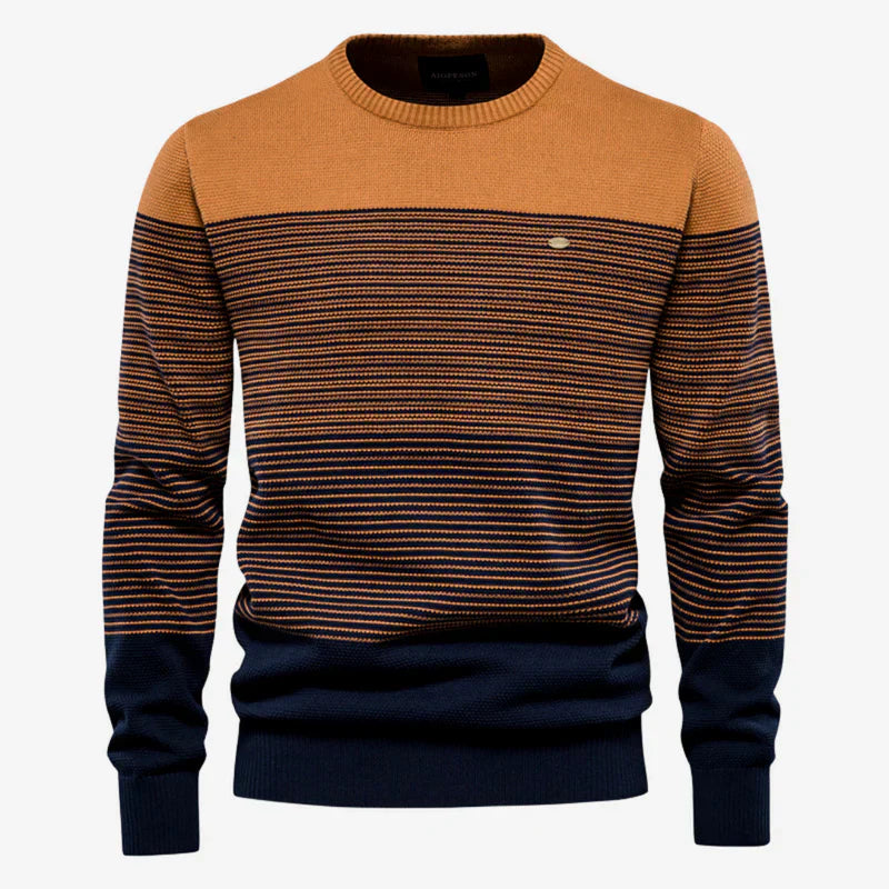 Kurtis - Mehrfach gestreifter Pullover