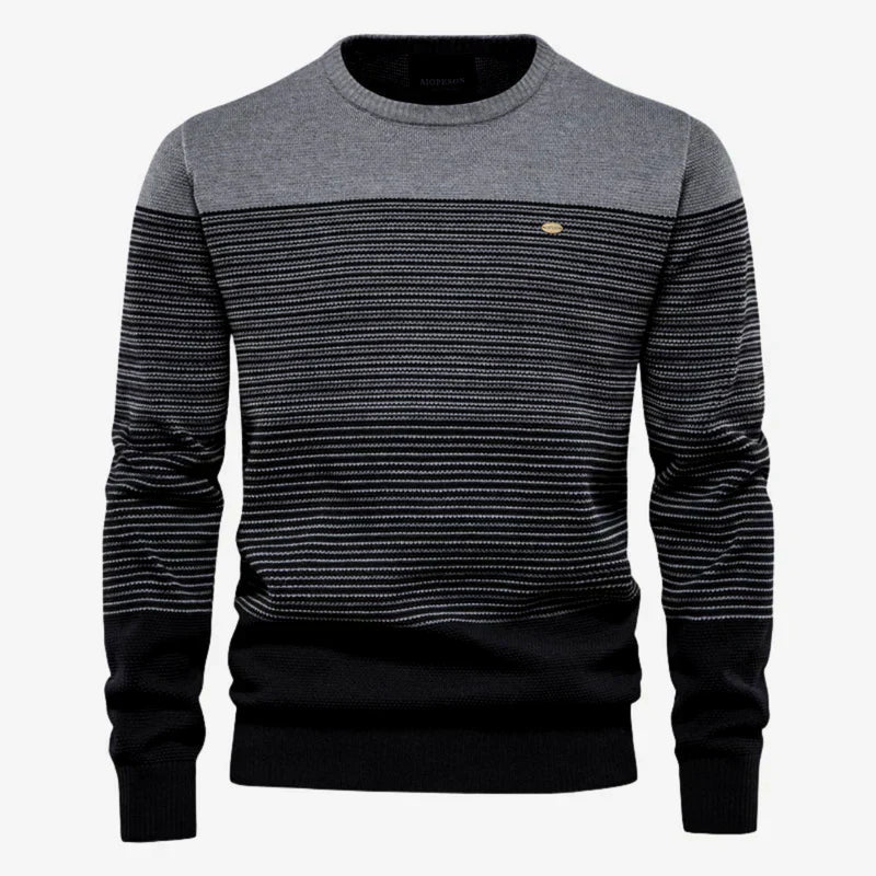 Kurtis - Mehrfach gestreifter Pullover