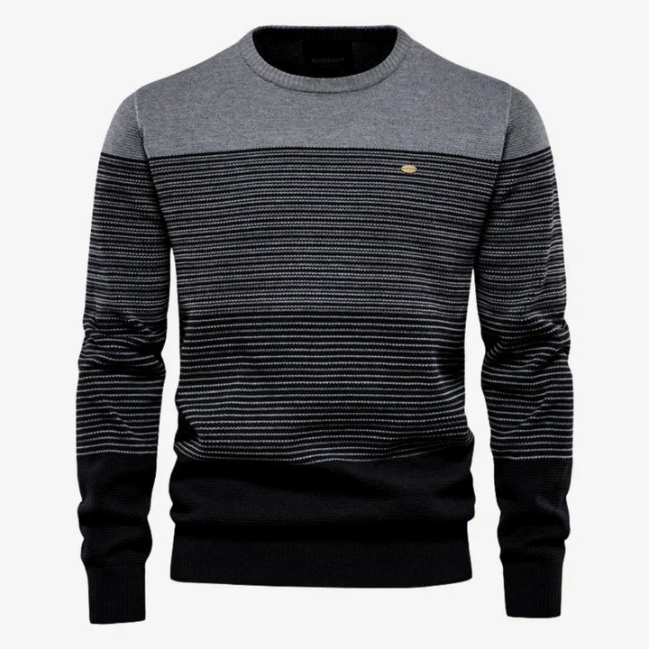 Kurtis - Mehrfach gestreifter Pullover
