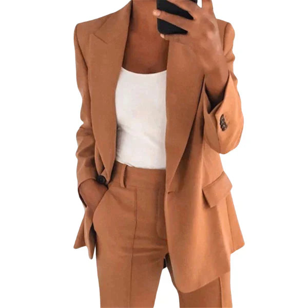 Ensemble blazer Elsie avec veste et pantalon