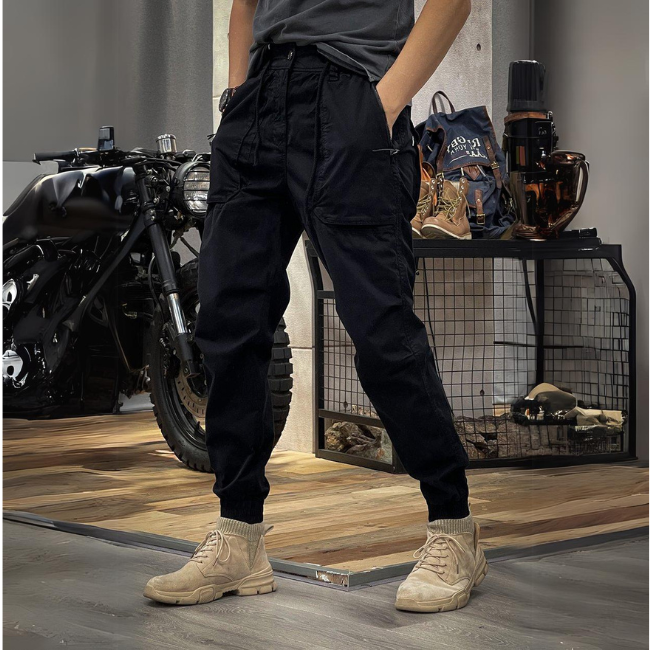 Pantalon cargo extensible