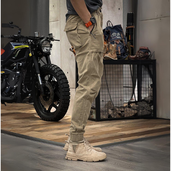 Pantalon cargo extensible
