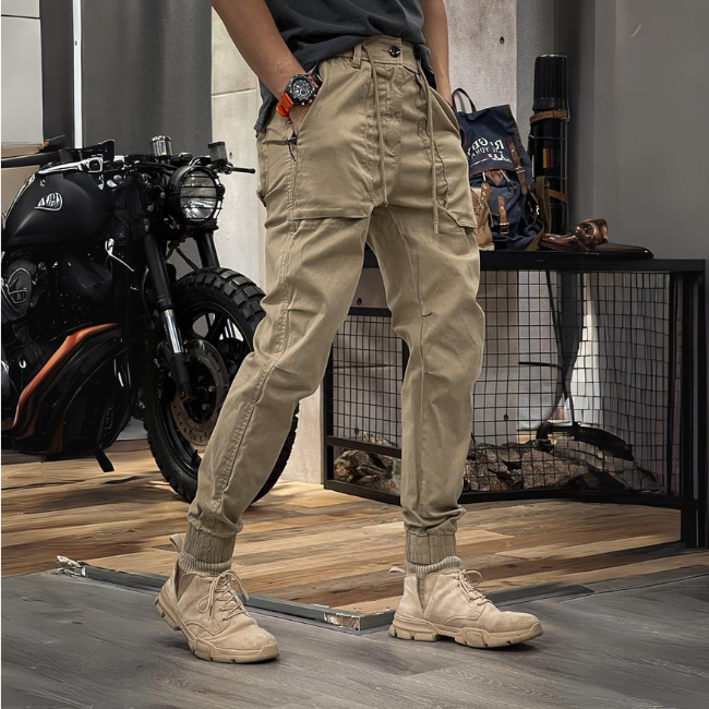 Pantalon cargo extensible