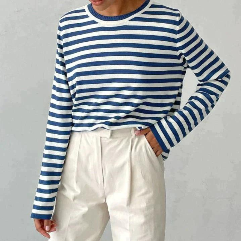 Oskar - T-shirt rayé élégant