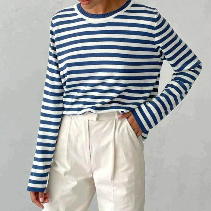 Oskar - T-shirt rayé élégant