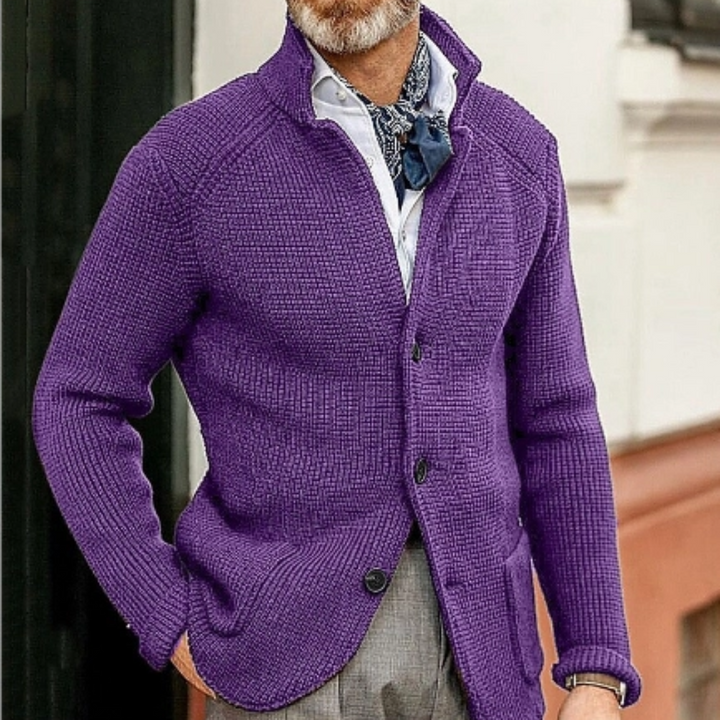 Brix | Stilvoller und Warmer Herren Strickcardigan