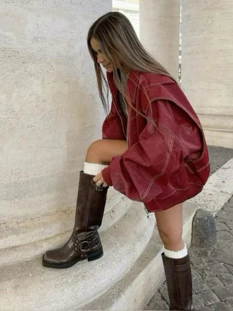 Fay - vestes en cuir