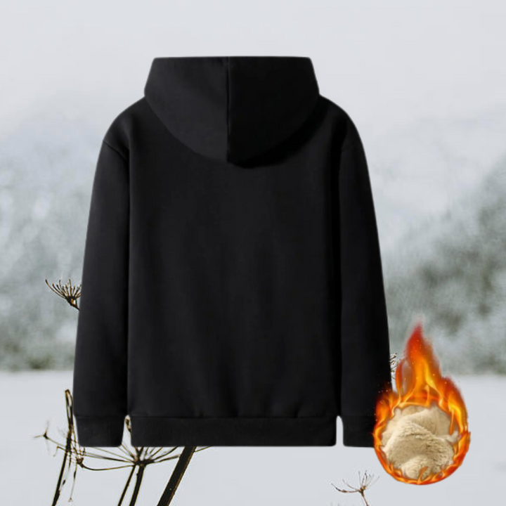 Valentina - Kuschelige Unisex Lammfell Kapuzenjacke