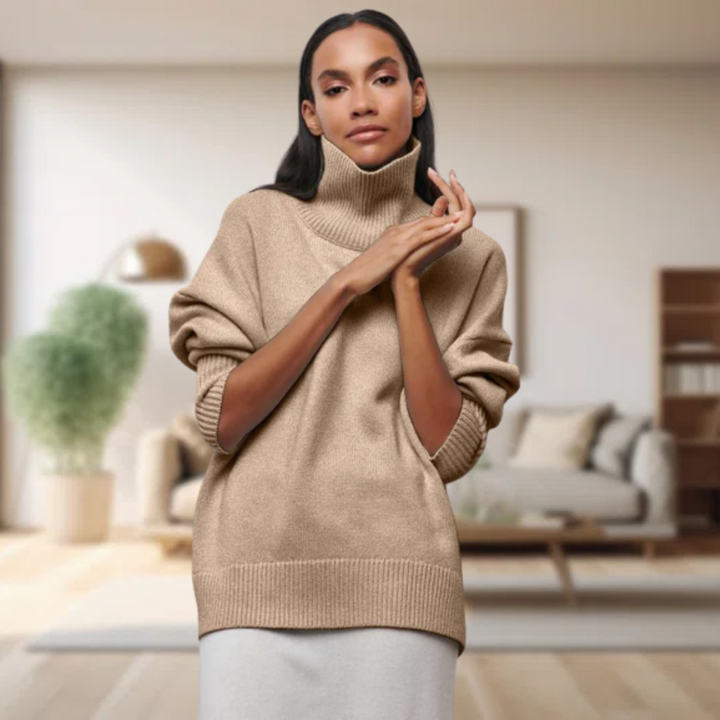 Calista - Klassischer Damen Rollkragenpullover