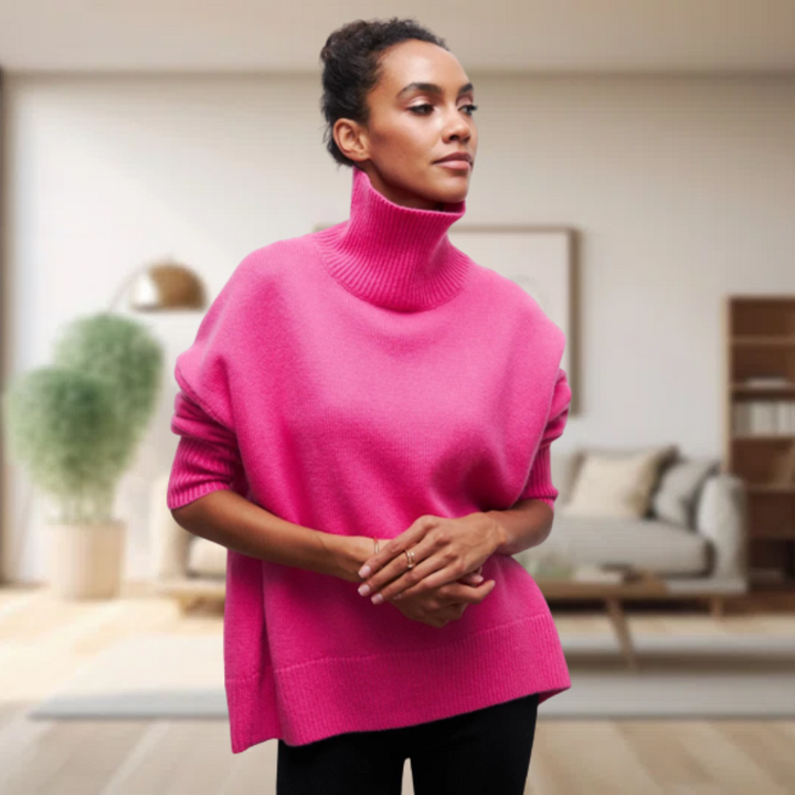 Calista - Klassischer Damen Rollkragenpullover