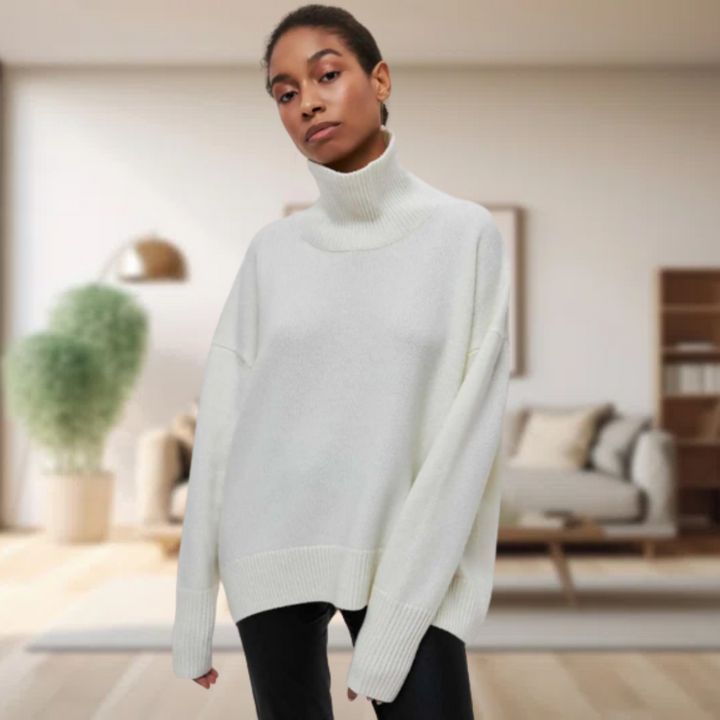 Calista - Klassischer Damen Rollkragenpullover