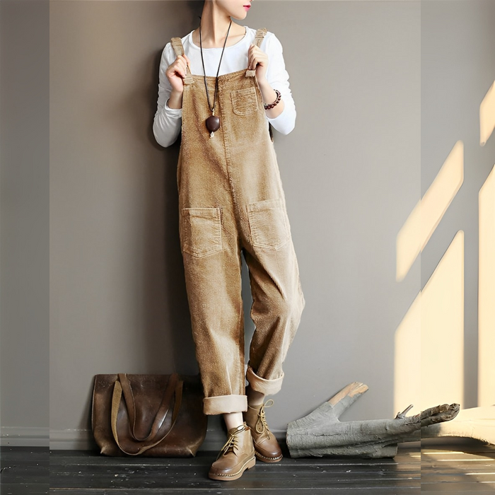 Ilythia- Retro Cord panoramica generale - Casual - Tessuto di alta qualità - Ideale per tutti i giorni per donne