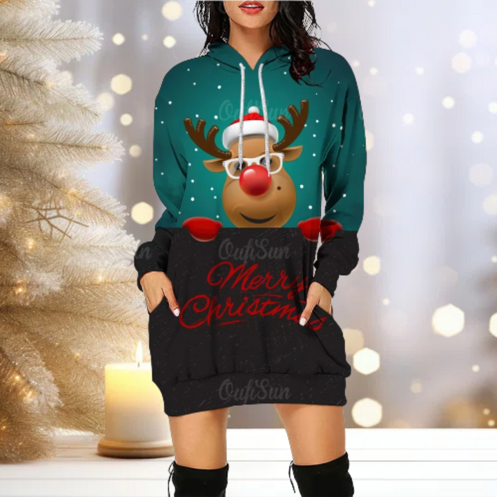 Angel - Sweatshirts à capuche pour fête de Noël