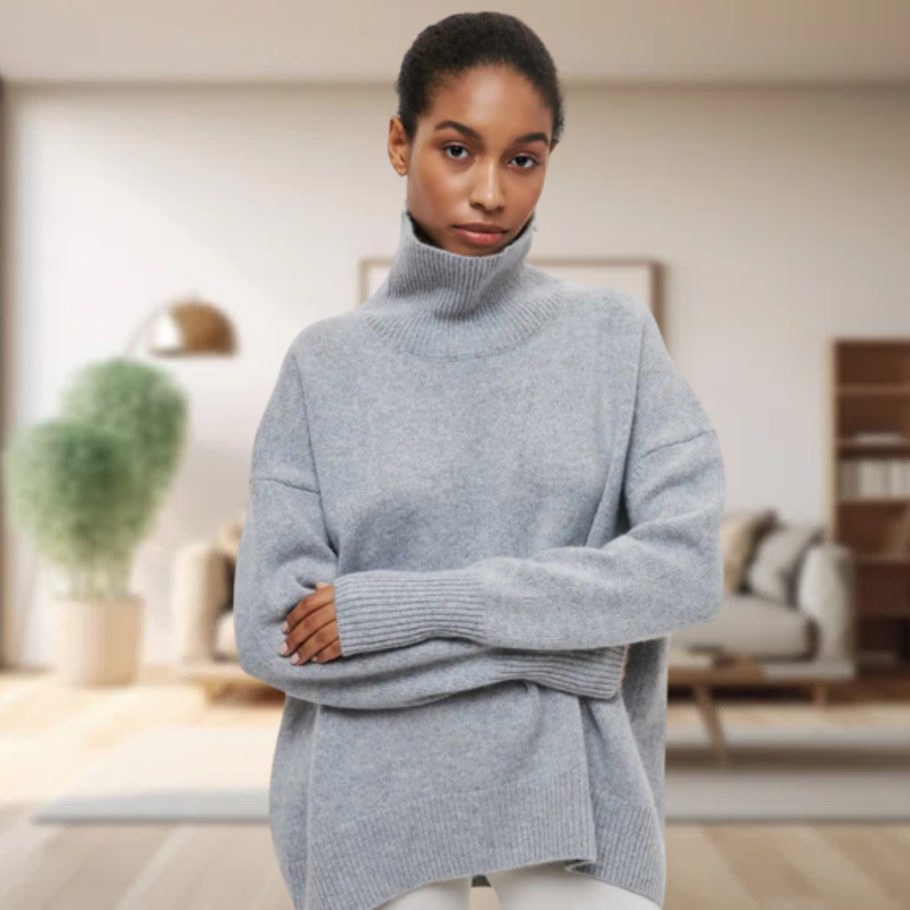 Calista - Klassischer Damen Rollkragenpullover