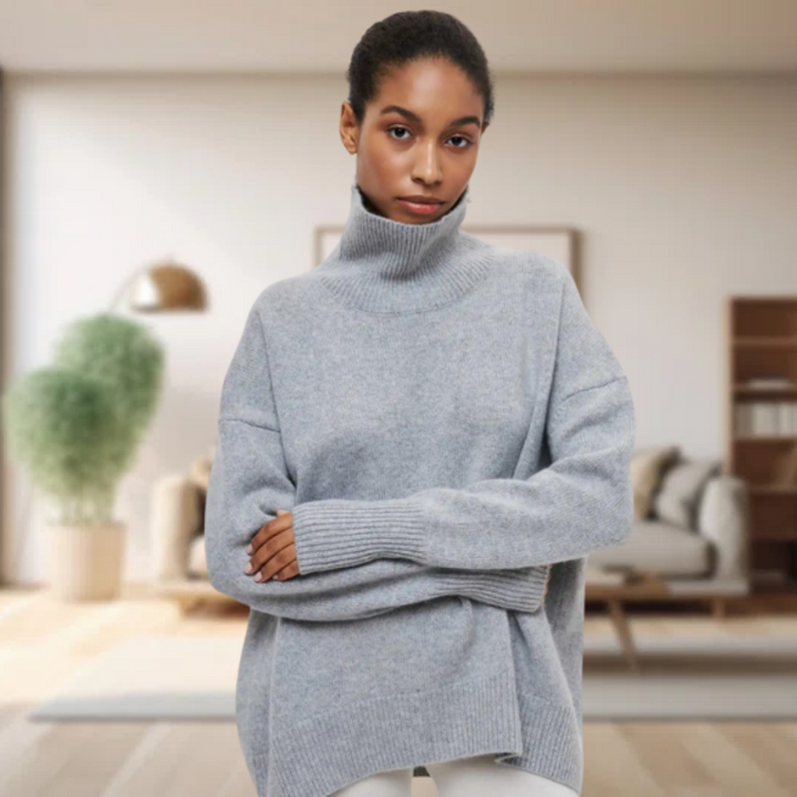 Calista - Klassischer Damen Rollkragenpullover